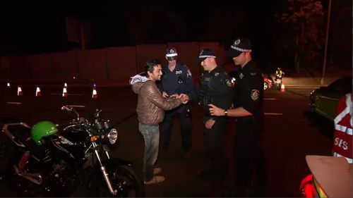 One man had a his allegedly stolen motorbike returned.