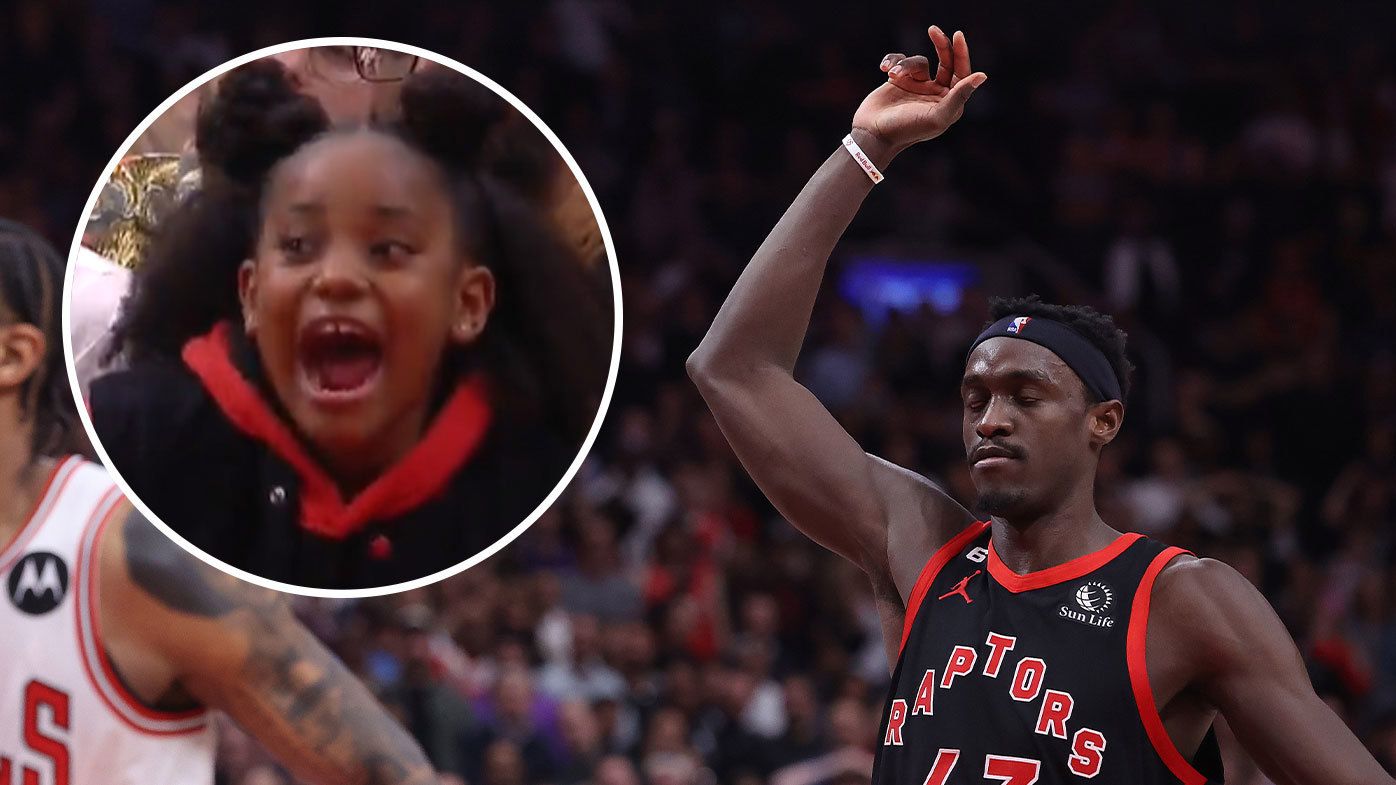 DeMar DeRozan&#x27;s nine-year-old daughter Diar&#x27;s shrieks came as Pascal Siakam missed two of three free throws to tie the game