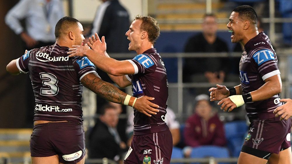 Nate Myles injured in Manly win over Titans
