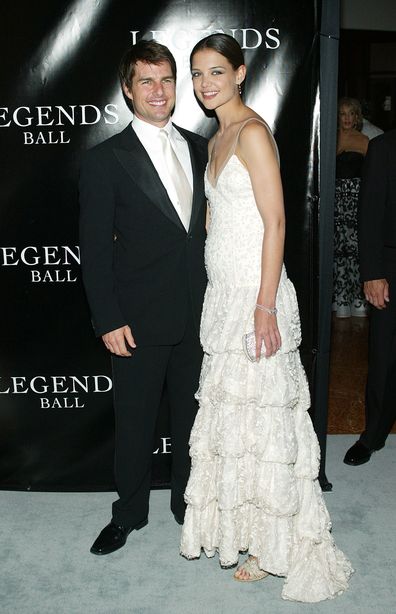 SANTA BARBARA, CA - MAY 14:  (L - R) Actor Tom Cruise and actress Katie Holmes attend Oprah Winfrey's Legends Ball at the Bacara Resort and Spa  on May 14, 2005 in Santa Barbara, California.  (Photo by Frederick M. Brown/Getty Images) *** Local Caption *** Tom Cruise;Katie Holmes