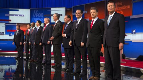 The event marked the first Republican debate of the 2016 Presidential race. (AAP)