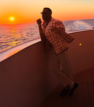 Colman Domingo on the Ritz Carlton superyacht