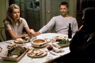 Gwyneth Paltrow and Brad Pitt from SE7en.