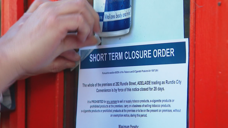 Adelaide news: City convenience stores shut down in crackdown on illegal  tobacco trade