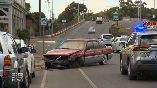 A reckless police chase in Adelaide has ended with the arrest of two men.