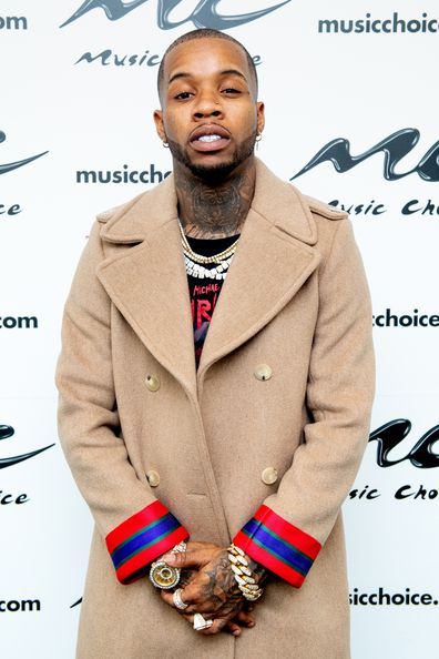 Tory Lanez visits Music Choice on December 13, 2018 in New York City. 