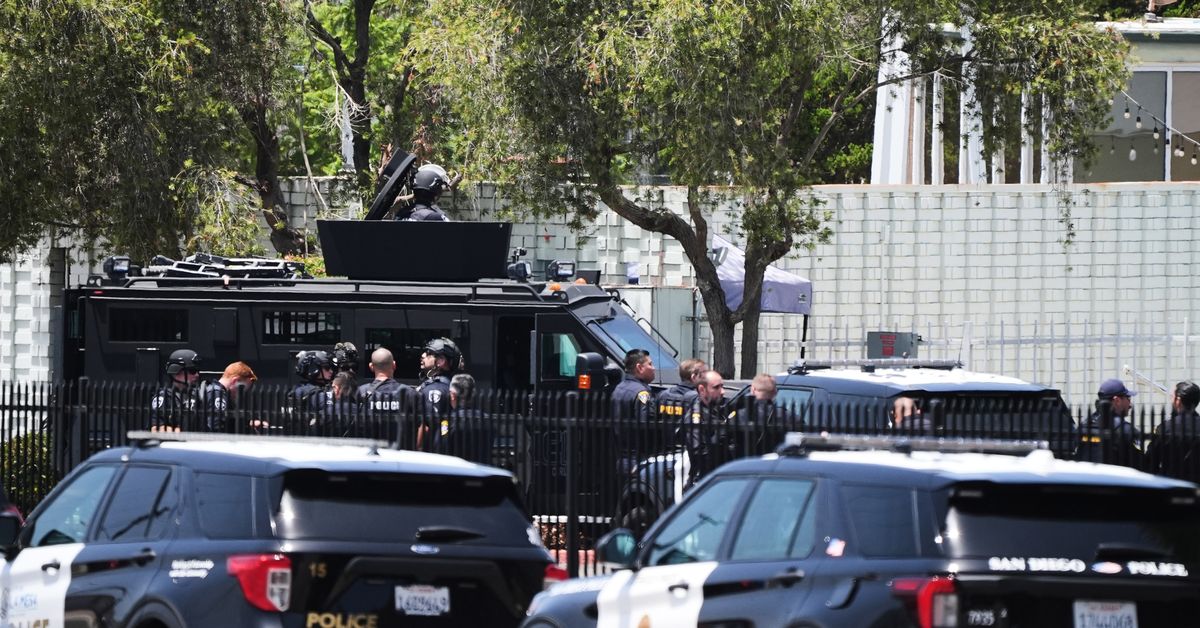 Streets in lockdown in deadly active shooter situation at mosque
