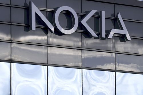 A view of the Nokia headquarters in Espoo, Finland, Thursday, Oct. 19, 2023. 