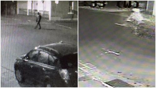 CCTV footage of two people police believe can assist with the investigation. (Vic Police)