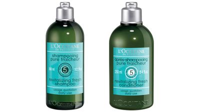 A deep clean:<br /><p><a href="http://au.loccitane.com/" target="_blank">Aromachologie Revitalizing Fresh Shampoo and Conditioner, $28, L’OCCITANE.</a></p>
