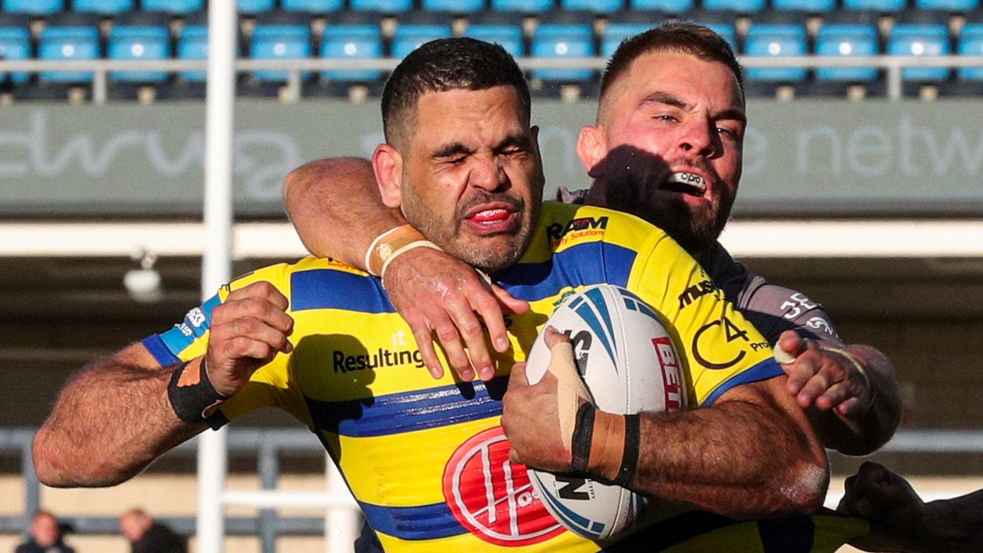 Greg Inglis released from Warrington Wolves contract as road back from hamstring injury turns sour