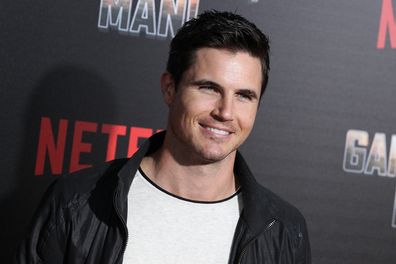 Robbie Amell attends the premiere of Game Over, Man in Hollywood