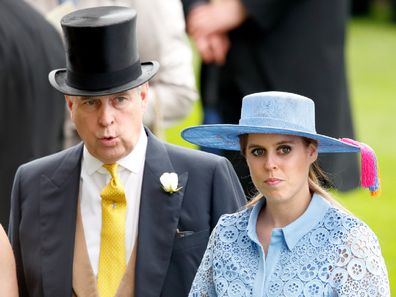 Prince Andrew and Princess Beatrice