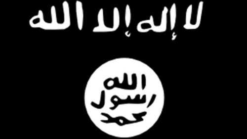 The ISIL flag also bears the Shahada. (Supplied)