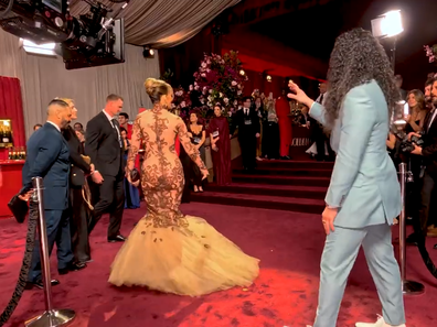 Glambot Jennifer Lopez golden globes 2026