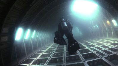 Sunken Boeing 747 Bahrain