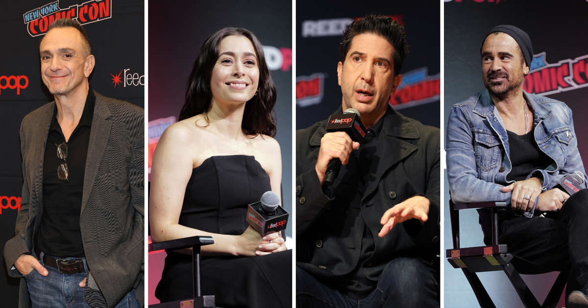 All the stars at New York City Comic Con