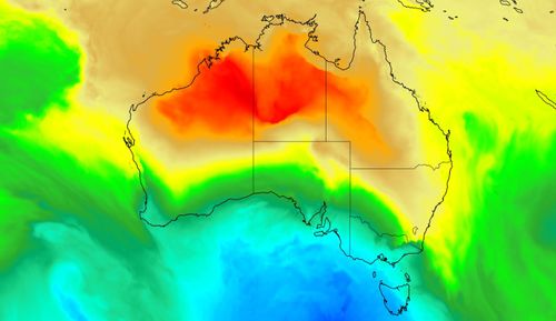 Australia is set for 24 hours of huge weather contrasts with both snow and 43-degree heat forecast.

