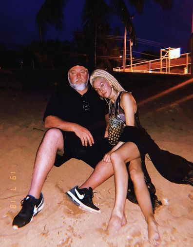 Kyle Sandilands and Imogen Anthony