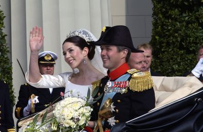 Crown Princess Mary of Denmark's royal wedding