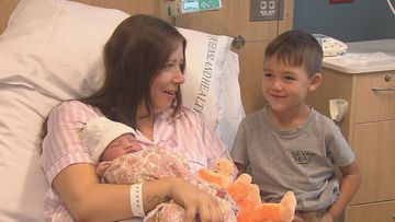 First babies born in Australia on New Year&#x27;s Day