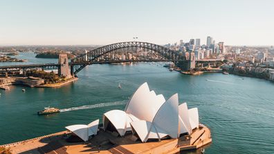 An iconic Sydney scene.