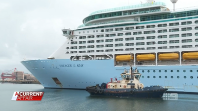 Cruise ship standoff