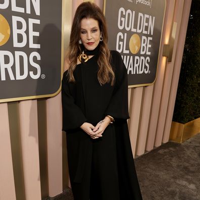 Lisa Marie Presley arrives at the 80th Annual Golden Globe Awards held at the Beverly Hilton Hotel on January 10, 2023 in Beverly Hills, California. --  (Photo by Todd Williamson/NBC/NBC via Getty Images)