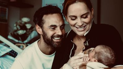 MAFS Jules Robinson and Cam Merchant welcome son Carter