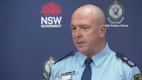 NSW Police acting deputy commissioner Peter McKenna.