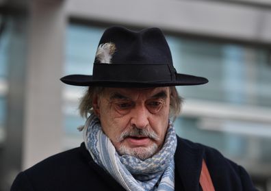 Ian Bailey pictured as he exits the Criminal Courts of Justice following the ruling that he will not be extradited regarding the murder of Sophie Toscan du Plantier on October 13, 2020 in Dublin, Ireland.