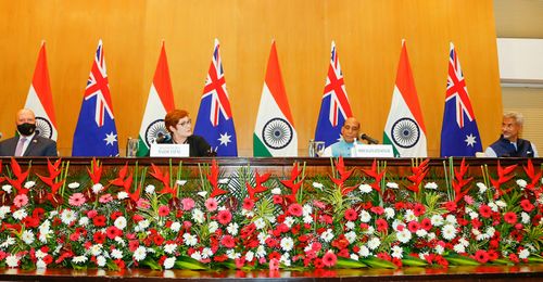 India and Australia have been closely co-operating through the 'Quad' and their upgraded Comprehensive Strategic Partnership. 