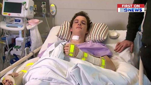 Conor Tweedy was left paralysed after scrum during a school rugby game. 