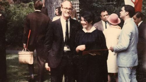 Jane Britton at her Harvard graduation.