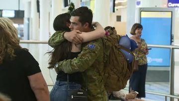 Troops home for Christmas