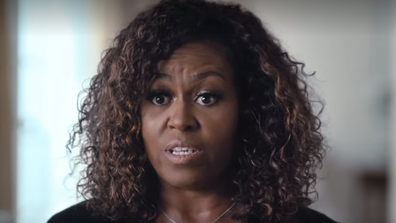 Michelle Obama's new documentary is based on her book Becoming.