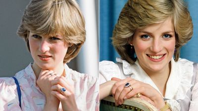 Diana's sapphire engagement ring