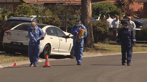 A young couple is lucky to be alive after surviving a hail of bullets at Keilor Lodge in Melbourne's north-west.