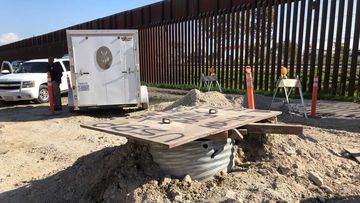 The tunnel went underneath Donald Trump&#x27;s controversial border wall between San Diego and Tijuana.
