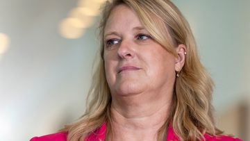 Member for North Sydney Kylea Tink during a press conference at Parliament House