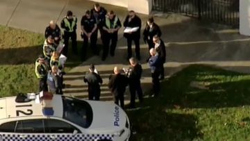 Specialist police were called to the scene. (9NEWS)
