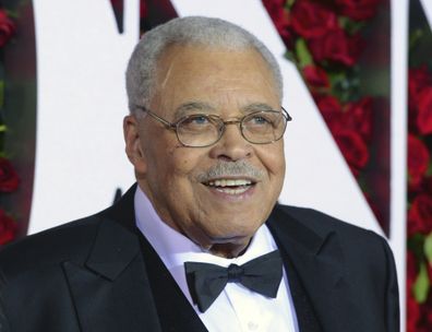 James Earl Jones arrives at the Tony Awards on June 12, 2016, in New York. 