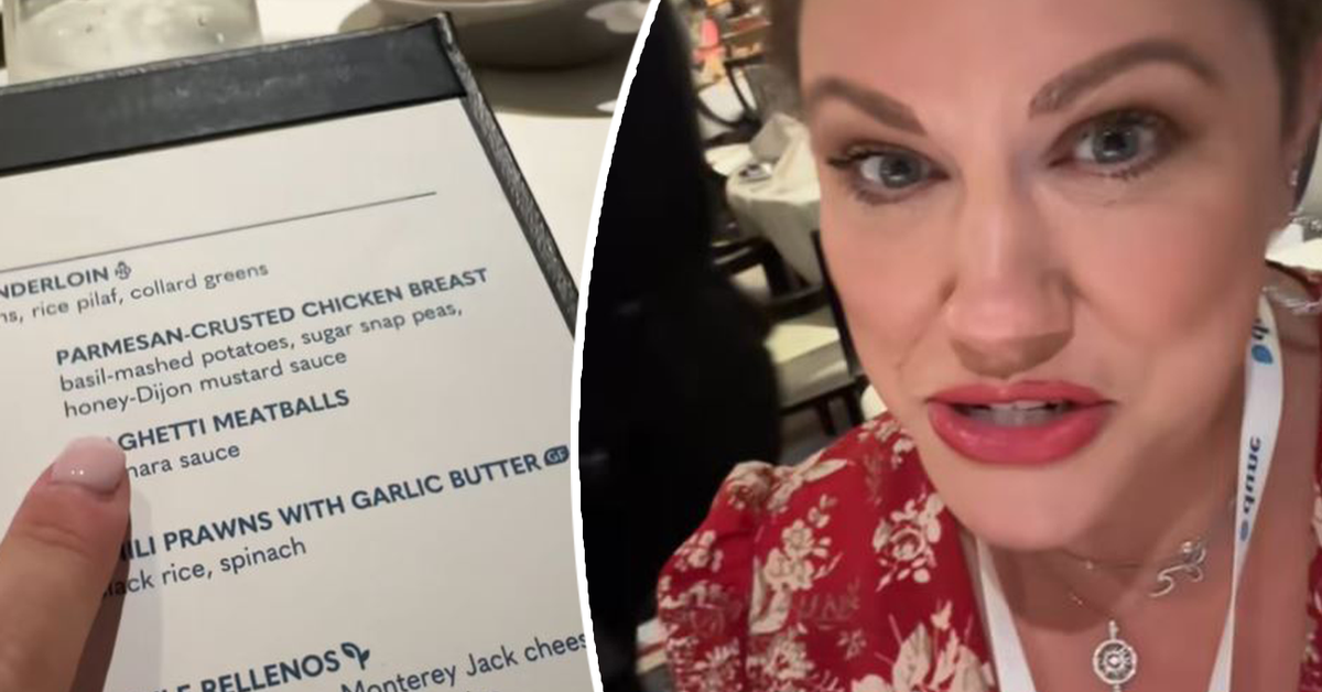 Woman who lives on a cruise ship for free reveals her 'favourite' meal on board