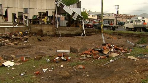 A block of dirt where a house once stood. (9NEWS)