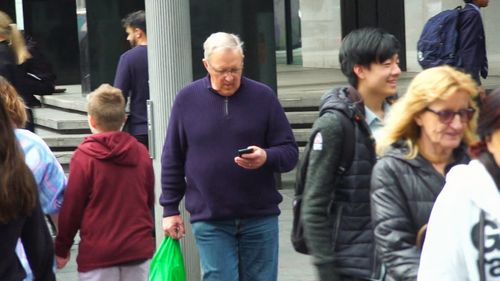 It is estimated one third of Australians are distracted by their phones when crossing the road.