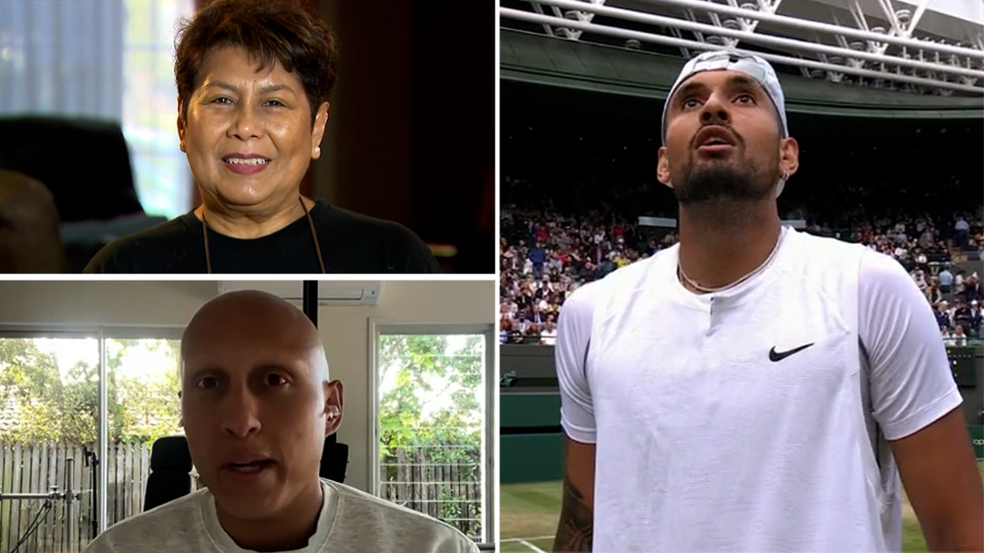 Christos Kyrgios reveals what it's really like being in Nick Kyrgios' player box