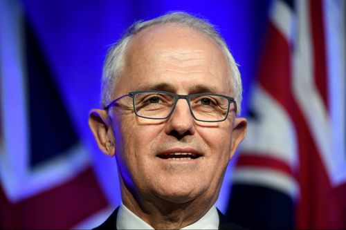 Mr Howard urged the party to get behind leader Malcolm Turnbull. (AAP)