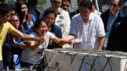 Mr Duterte said Ms Demafelis's body bore torture marks and signs that she was strangled. (AAP)