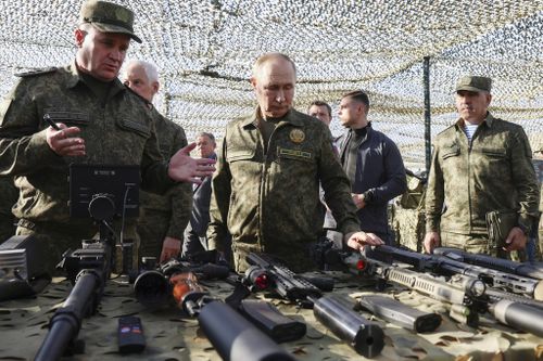 Presidente russo Vladimir Putin
