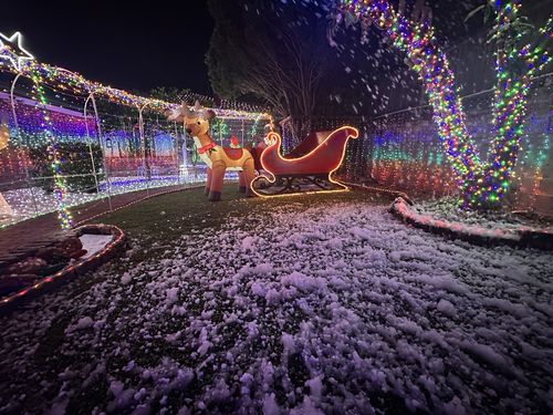 Luci di Natale a Jamboree Heights, Queensland